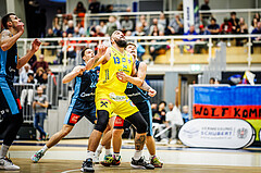 Basketball, Win2Day Superliga 2023/24, Grunddurchgang 6.Runde, SKN St. Pölten, Vienna Timberwolves, Nebosja Dukic (13)