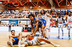 Basketball, win2day Basketball Superliga 2024/25, Playoffs Finale 2. Spiel
, BBC Nord Dragonz, Oberwart Gunners, Lukas Hahn (25)
