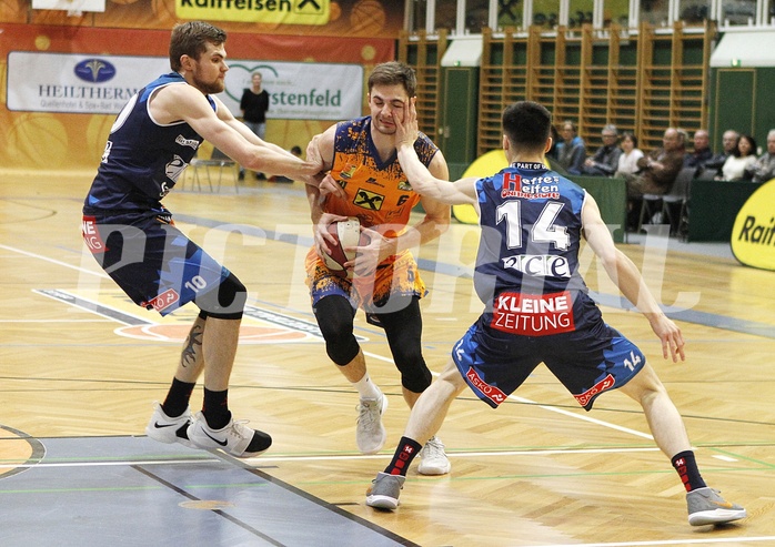 Basketball ABL 2017/18 Grunddurchgang 29.Runde  Fürstenfeld Panthers vs Kapfenberg Bulls
