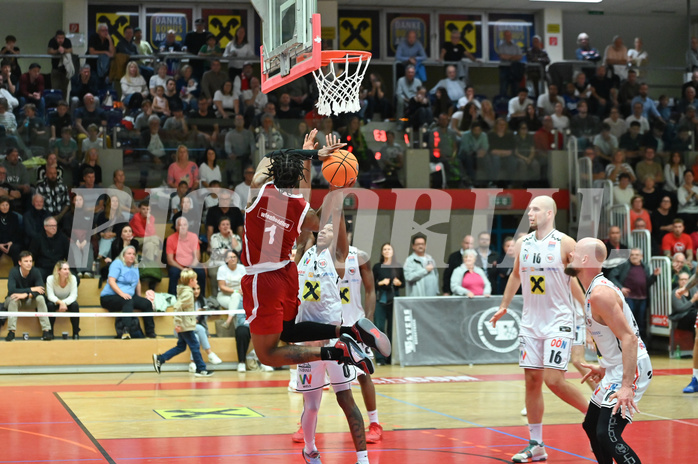 Basketball, Superliga 2024/25, Grunddurchgang 5.Runde, Flyers Wels vs. BC Vienna,
