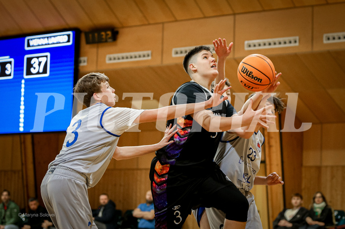 09.03.2025 Österreichischer Basketballverband 2024/25, SLMU14, STARS Basketball vs Vienna United