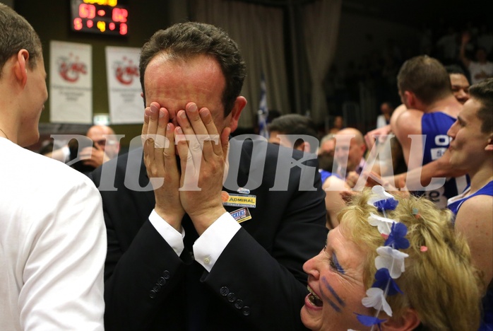 Basketball ABL 2015/16 Playoff Finale Spiel 3 WBC Wels vs. Oberwart Gunners


