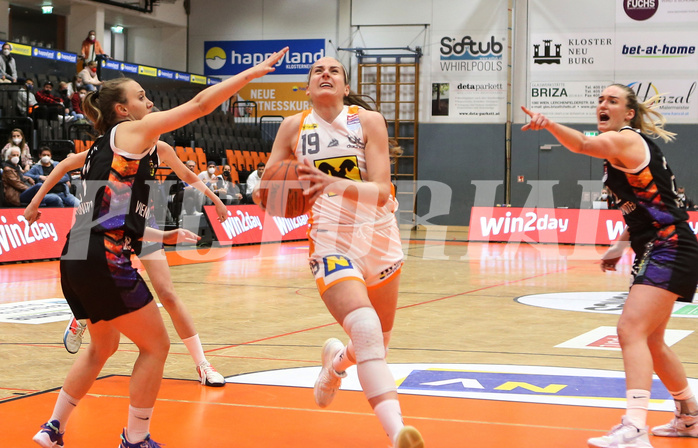 Basketball Damen Superliga 2021/22, Finale Spiel 1 BK Duchess Klosterneuburg vs. Vienna United
