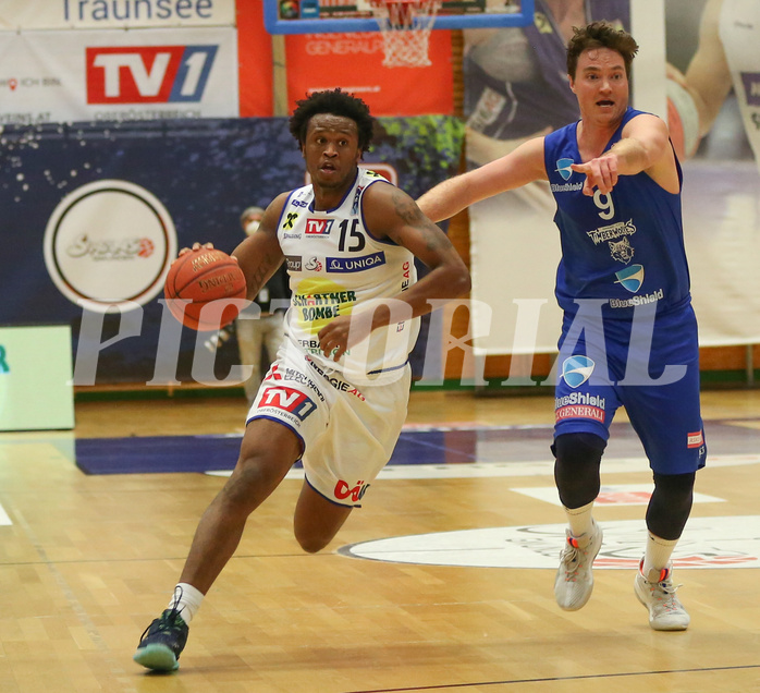 Basketball Superliga 2021/22, Grunddurchgang 11.Runde Gmunden Swans vs. D.C. Timberwolves


