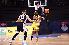 18.04.2025, Graz, Raiffeisen Sportpark Graz, Basketball Superliga 2024/25, Playoffs, Viertelfinale, Spiel 2, UBSC Graz - Gmunden Swans