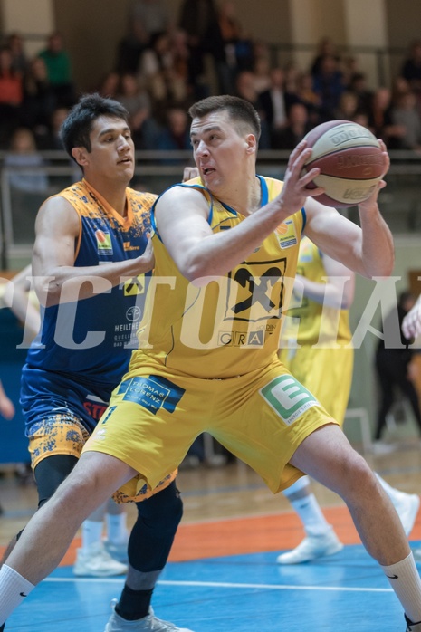 Basketball ABL 2017/18 Grunddurchgang 21.Runde UBSC Graz vs. Fuerstenfeld Panthers


