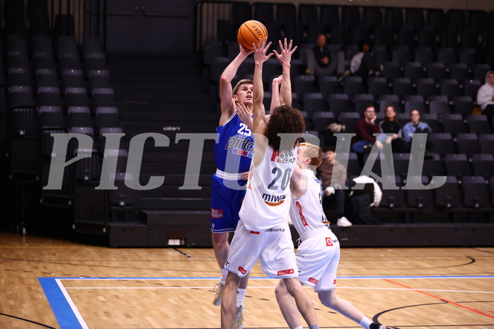 03.02.2024, Graz, Raiffeisen Sportpark Graz, Basketball Zweite Liga 2023/24, Grunddurchgang, Runde 16, Future Team Steiermark - Pirlo Kufstein Towers