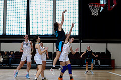 15.02.2025 Österreichischer Basketballverband 2024/25, SLWU19, Basket Flames UNION vs. Vienna Timberwolves