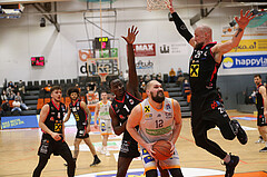 Basketball Superliga 2021/22, Grunddurchgang 17.Runde Klosterneuburg Dukes vs. Flyers Wels


