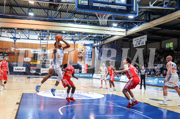 Basketball Superliga 2024/25, Playoffs, Halbfinale Spiel 3 Oberwart Gunners vs. Traiskirchen Lions


