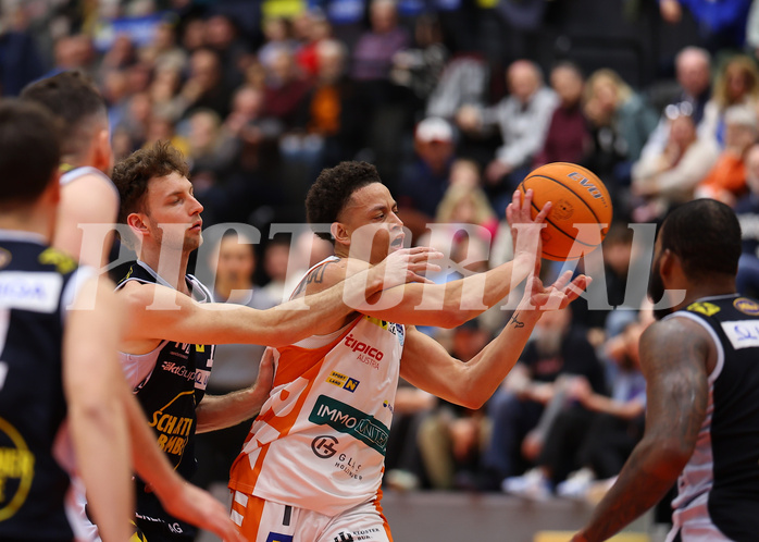 Basketball Superliga 2024/25, 4.Plazierungsrunde Klosterneuburg Dukes vs. Gmunden Swans