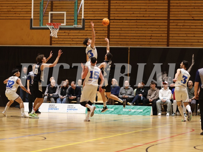 Basketball Zweite Liga 2023/24, Grunddurchgang 13.Runde Raiders Tirol vs. BBU Salzburg


