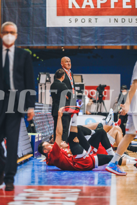 Basketball Basketball Superliga 2020/21, Viertelfinale Spiel 5 Kapfenberg Bulls vs. BC Vienna
