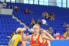 FIBA Europe EC U20 Women Division B Romania vs Montenegro