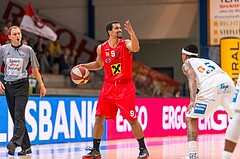 Basketball, ABL 2016/17, Playoff HF Spiel 5, Oberwart Gunners, WBC Wels, Lorenzo O'Neal (9)