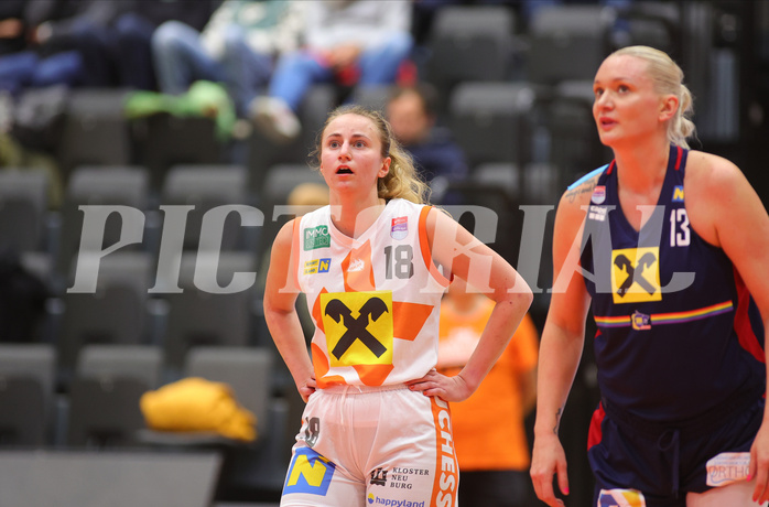 Basketball Damen Superliga 2023/24, Grunddurchgang Spiel 4 BK Duchess Klosterneuburg vs. SKN St.Pölten


