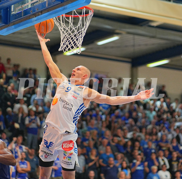 Basketball, Basketball Superliga 2024/25, Playoffs, Finale Spiel 1, Oberwart Gunners vs. BBC Nord Dragonz