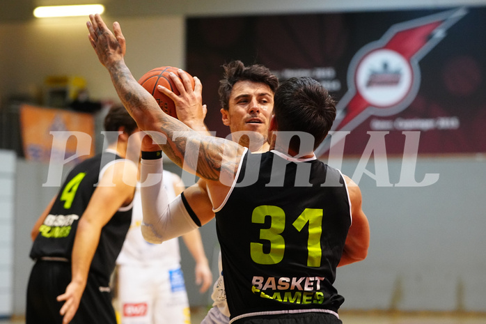 Basketball 2. Liga 2021/22, Grundduchgang 7.Runde , Jennersdorf vs. Basket Flames


