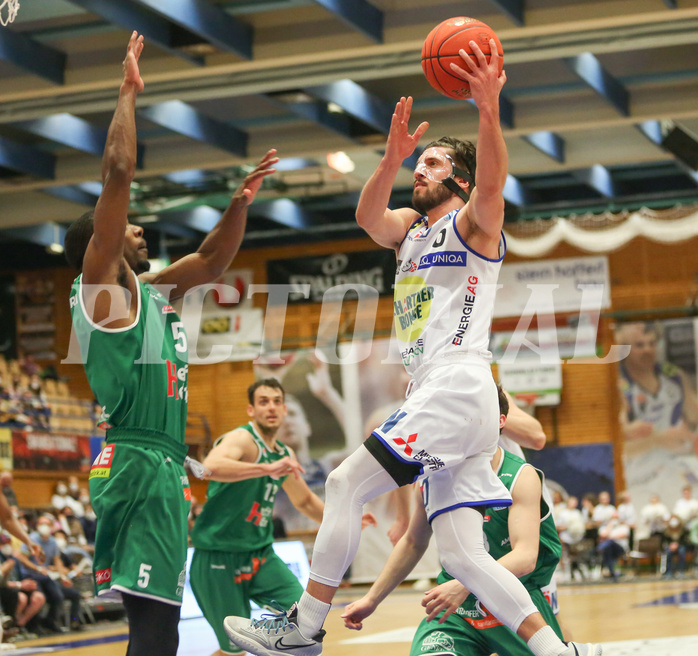 Basketball Superliga 2021/22, 4.Plazierungsrunde Gmunden Swans vs. Kapfenberg Bulls



