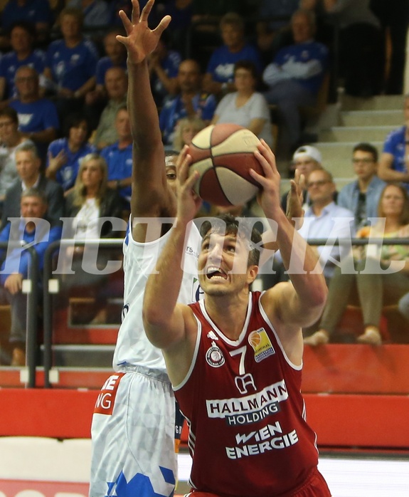 Basketball ABL 2017/18, Playoff HF Spiel 2 Kapfenberg Bulls vs. BC Vienna


