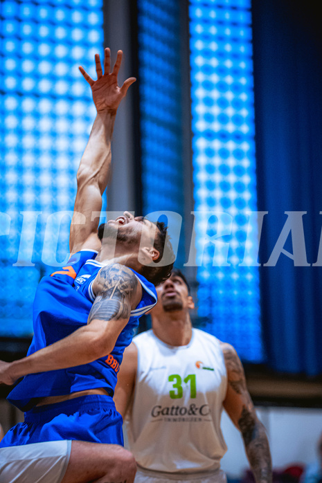 Basketball 2.Bundesliga 2021/22, Grunddurchgang 10.Runde Basket Flames vs. BBU Salzburg
