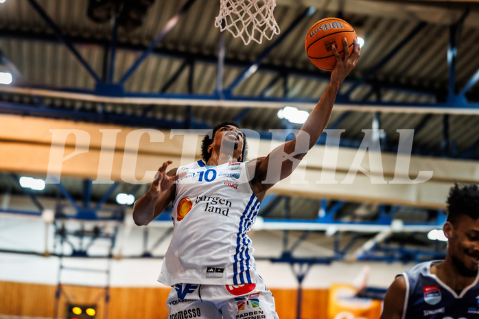 Basketball, win2day Basketball Superliga 2024/25, Grunddurchgang Runde 19, Oberwart Gunners, BBC Nord Dragonz, Robert Allen (10)