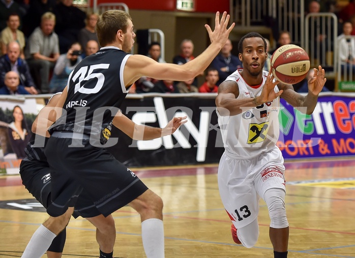Basketball ABL 2015/16 Grunddurchgang 8.Runde WBC Wels vs Traiskirchen Lions