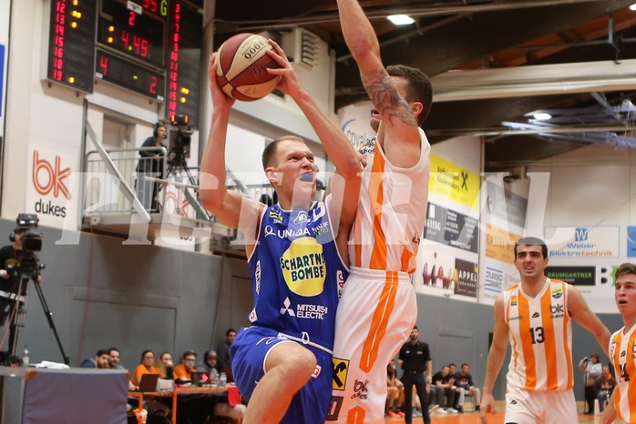 Basketball ABL 2017/18, Grunddurchgang 19.Runde BK Dukes Klosterneuburg vs. Gmunden Swans