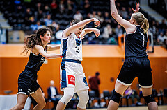Basketball, Win2Day Basketball Damen Superliga 2023/24, Grunddurchgang 5.Runde, Vienna Timberwolves, Basket Flames, Viktoria Trailovic (15)