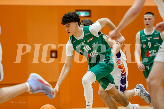 22.03.2025 Österreichischer Basketballverband 2024/25, SLMU19, Vienna United vs. Kapfenberg Bulls 