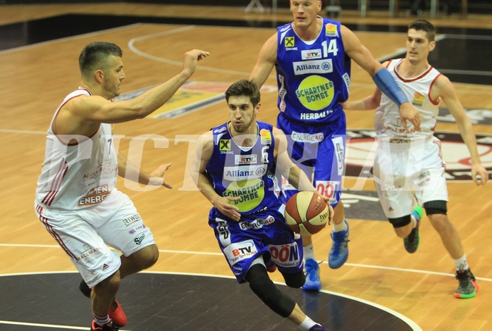 Basketball ABL 2015/16 Grunddurchgang 27.Runde BC Vienna vs. Gmunden Swans


