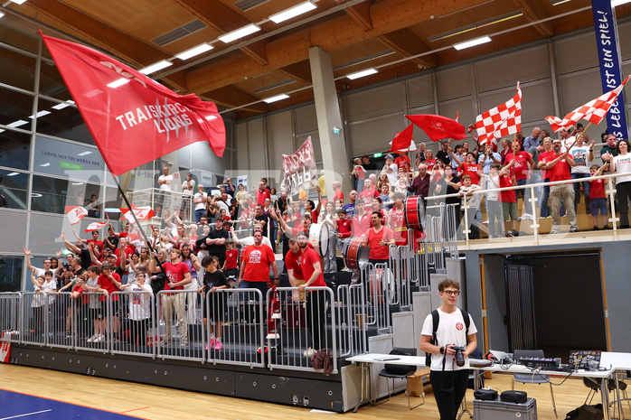Basketball Superliga 2023/24, Playoff, Viertelfinale Spiel 4 SKN St. Pölten vs. Traiskirchen Lions


