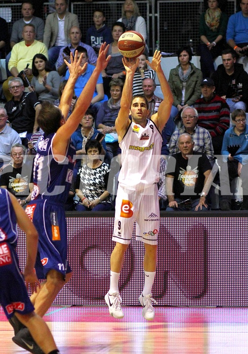 Basketball ABL 2015/16 Grunddurchgang 7.Runde Güssing Knights vs Kapfenberg Bulls