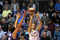 Basketball ABL 2015/16 Grunddurchgang 7.Runde Güssing Knights vs Kapfenberg Bulls