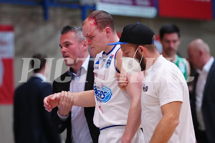 Basketball Superliga 2021/22, 2. Platzierungsrunde, Oberwart vs. Kapfenberg 


