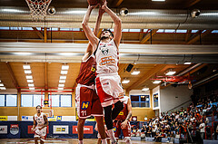 Basketball, win2day Basketball Superliga 2022/23, Grunddurchgang 1.Runde, Traiskirchen Lions, BC GGMT Vienna, Fahrudin Manjgafic (2)