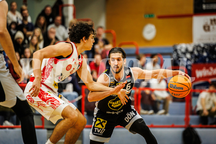 Basketball, win2day Basketball Superliga 2024/25, Grunddurchgang 9.Runde, Traiskirchen Lions, Gmunden Swans, Daniel Friedrich (6)