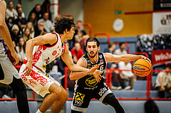 Basketball, win2day Basketball Superliga 2024/25, Grunddurchgang 9.Runde, Traiskirchen Lions, Gmunden Swans, Daniel Friedrich (6)