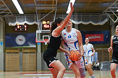 Basketball Superliga 2024/25, Grunddurchgang 1.Runde, DBB Wels vs Basket Flames Women,

