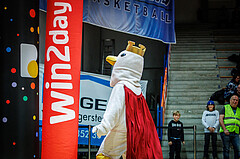 Basketball, Basketball Austria Cup 2022/23, Herren Finale, Gmunden Swans, UBSC Graz, #mascot
