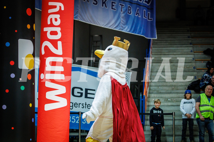 Basketball, Basketball Austria Cup 2022/23, Herren Finale, Gmunden Swans, UBSC Graz, #mascot