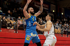 Basketball, Basketball Superliga 2022/23, Grunddurchgang Runde 18, Kapfenberg Bulls, SKN St. P
