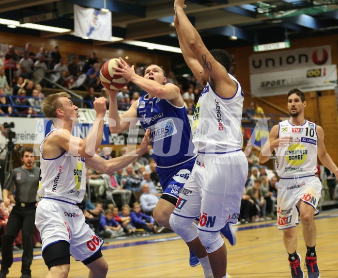 Basketball Basketball Superliga 2019/20, Grunddurchgang 2.Runde Gmunden Swans vs. Oberwart Gunners


