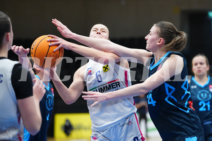 Basketball Damen Superliga 2023/24, Grunddurchgang, 14. Runde, UBSC Graz vs. Timberwolves


