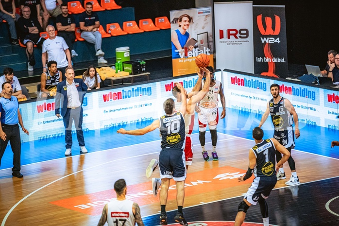 Basketball, Win2Day Superliga 2022/23, Playoff, Finale Spiel 4, BC Vienna, Gmunden Swans, 