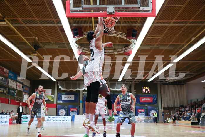 Basketball Superliga 2023/24, 5.Plazierungsrunde,Flyers Wels vs. Klosterneuburg Dukes,