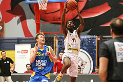 Basketball Superliaga 2021/22, Grunddurchgang 8.Runde Traiskirchen Lions vs. SKN St.Pölten