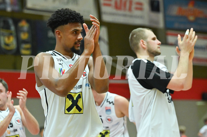 Basketball, Superliga 2023/24, Grunddurchgang 15. Runde, Flyers Wels vs. Fürstenfeld Panthers,