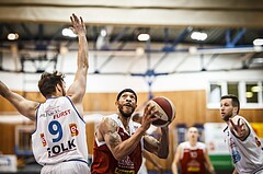 Basketball, ABL 2018/19, Grunddurchgang 29.Runde, Oberwart Gunners, Traiskirchen Lions, Shawn Ray (6)