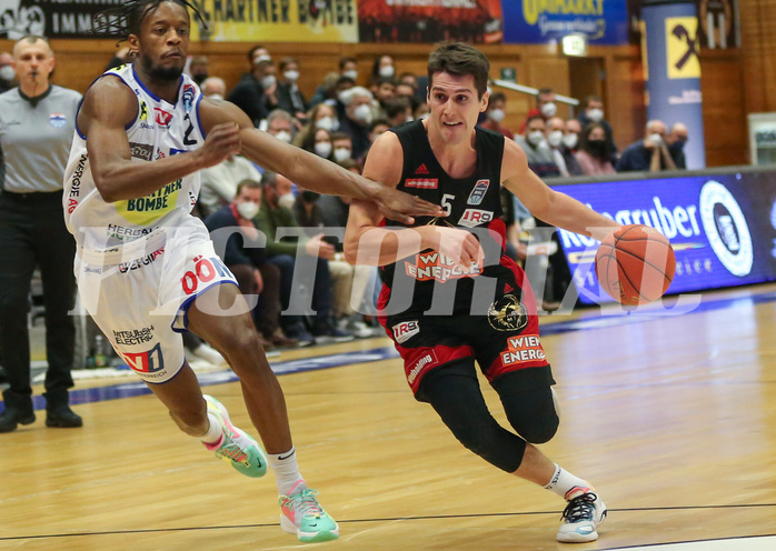 Basketball Superliga 2021/22, Grunddurchgang 9.Runde Gmunden Swans vs. BC Vienna



